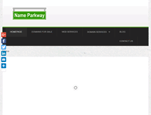 Tablet Screenshot of nameparkway.com